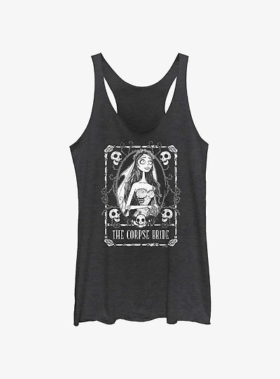Corpse Bride Emily Tarot Womens Tank Top