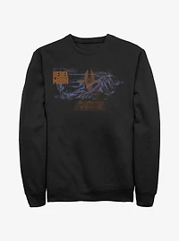 Rebel Moon Imperium Fighter Diagram Sweatshirt
