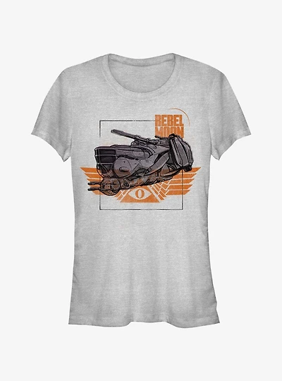 Rebel Moon Imperium Fighter Wing Eye Girls T-Shirt