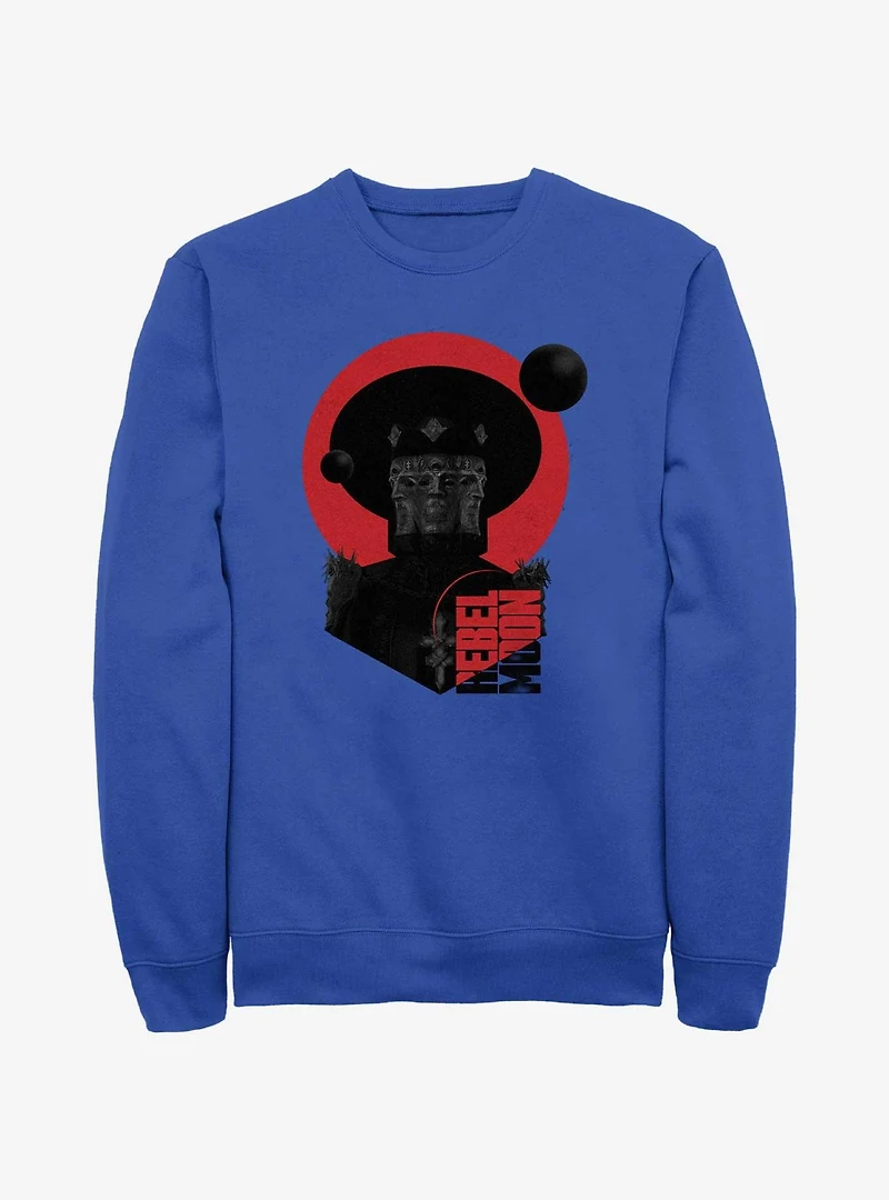 Rebel Moon Priest Faces Sweatshirt