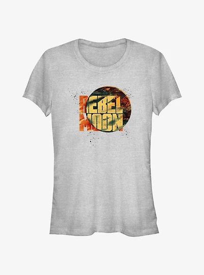 Rebel Moon Splatters Logo Girls T-Shirt