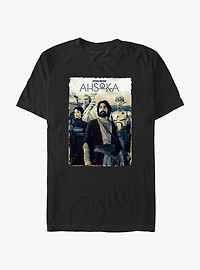 Star Wars Ahsoka Sabine Wren Ahsoka Ezra and Huyang Rebels Poster Big & Tall T-Shirt
