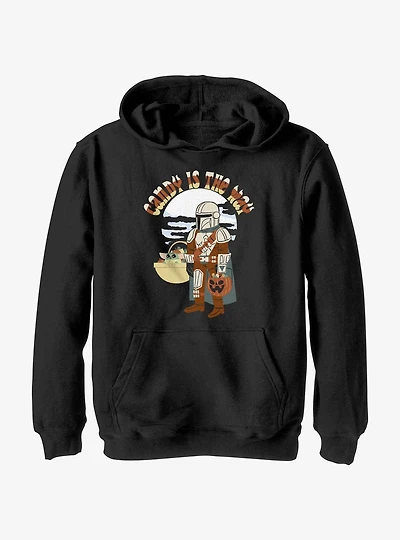 Star Wars The Mandalorian Candy Is Way Youth Hoodie