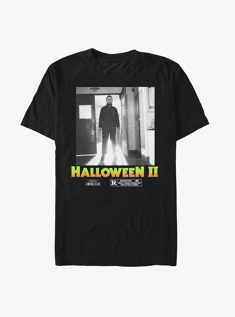 Halloween II Movie Poster Scene T-Shirt