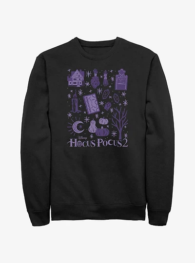 Disney Hocus Pocus Witchy Items Sweatshirt