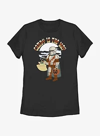 Star Wars The Mandalorian Candy Is Way Womens T-Shirt