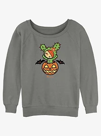 Tokidoki Pumpkin Scare Slouchy Sweatshirt
