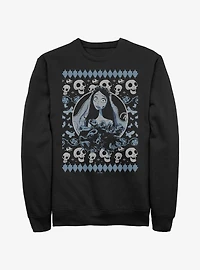 Corpse Bride Ugly Sweater Pattern Sweatshirt