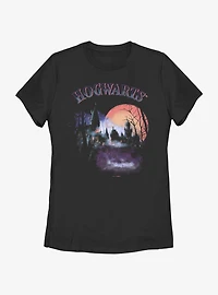 Harry Potter Horror Hogwarts Womens T-Shirt