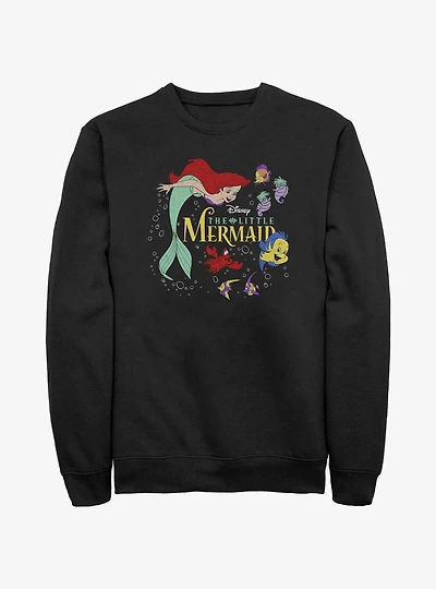 Disney The Little Mermaid Poster Sweatshirt