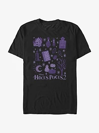 Disney Hocus Pocus 2 Witch Objects T-Shirt