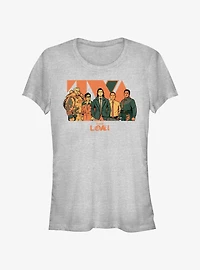 Marvel Loki TVA Groupshot Girls T-Shirt