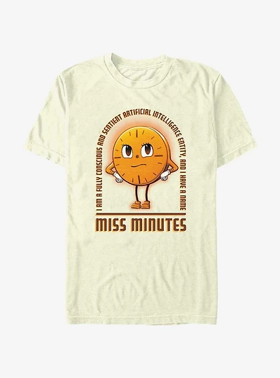 Marvel Loki Sentient AI Miss Minutes T-Shirt