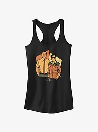 Marvel Loki Casey and TVA Archivist Girls Tank