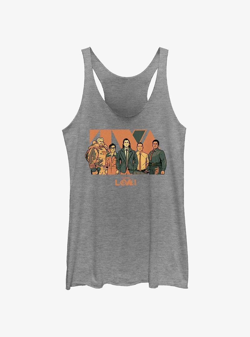 Marvel Loki TVA Groupshot Girls Tank