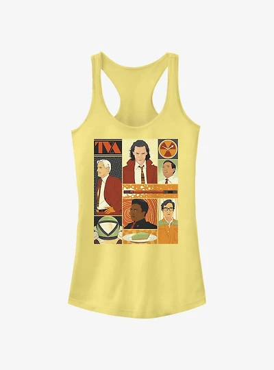 Marvel Loki TVA Character Poster Girls Tank