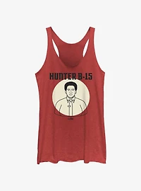 Marvel Loki Line Drawing Hunter B-15 Portrait Womens Tank Top