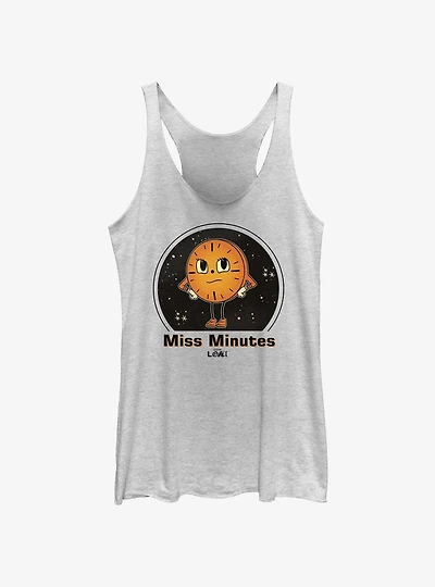 Marvel Loki Miss Minutes Upset Womens Tank Top
