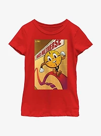 Marvel Loki Miss Minutes Multiverse Poster Youth Girls T-Shirt