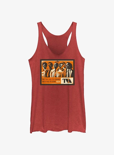 Marvel Loki The TVA Has To Change Womens Tank Top