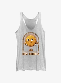 Marvel Loki Sentient AI Miss Minutes Womens Tank Top