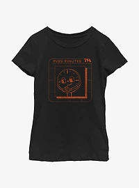 Marvel Loki Miss Minutes TVA Youth Girls T-Shirt