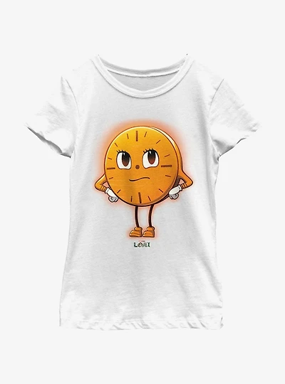 Marvel Loki I Am Miss Minutes Youth Girls T-Shirt