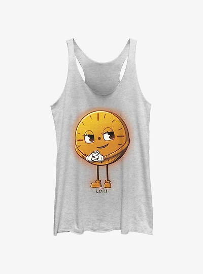 Marvel Loki Smile Miss Minutes Womens Tank Top