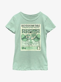 Marvel Loki Bus Your Own Table Poster Youth Girls T-Shirt