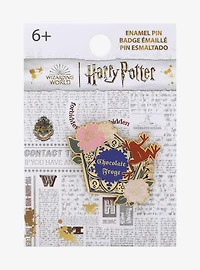Loungefly Harry Potter Chocolate Frog Floral Enamel Pin - BoxLunch Exclusive