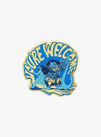 Loungefly Disney Moana Maui You're Welcome Enamel Pin - BoxLunch Exclusive