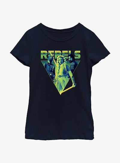 Star Wars Ahsoka Rebels Sabine Ezra Youth Girls T-Shirt