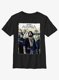 Star Wars Ahsoka Sabine Wren Ezra and Huyang Rebels Poster Youth T-Shirt