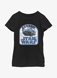 Star Wars Ahsoka Purrgil Youth Girls T-Shirt