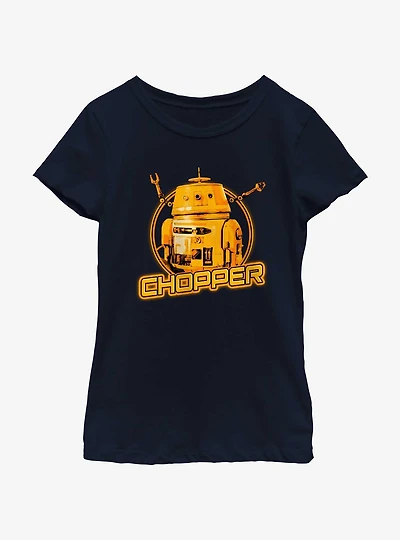 Star Wars Ahsoka Chopper Youth Girls T-Shirt