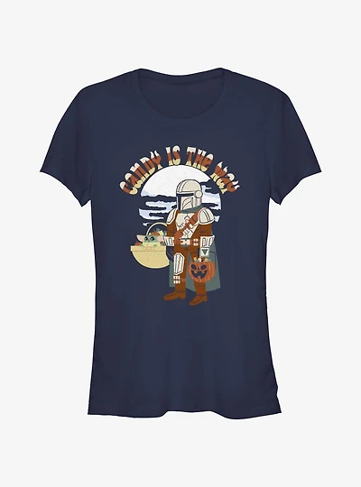 Star Wars The Mandalorian Candy Is The Way Girls T-Shirt