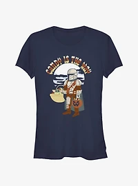 Star Wars The Mandalorian Candy Is The Way Girls T-Shirt