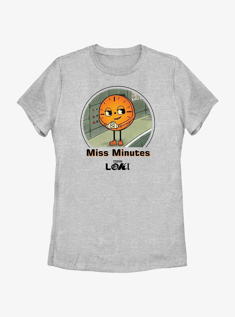 Marvel Loki Miss Minutes Badge Womens T-Shirt