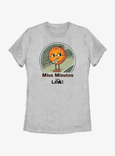 Marvel Loki Miss Minutes Badge Womens T-Shirt