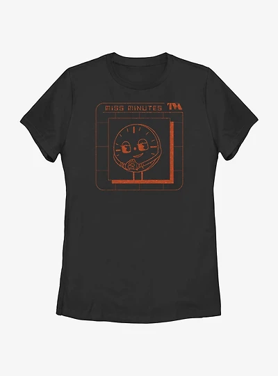 Marvel Loki Miss Minutes TVA Womens T-Shirt
