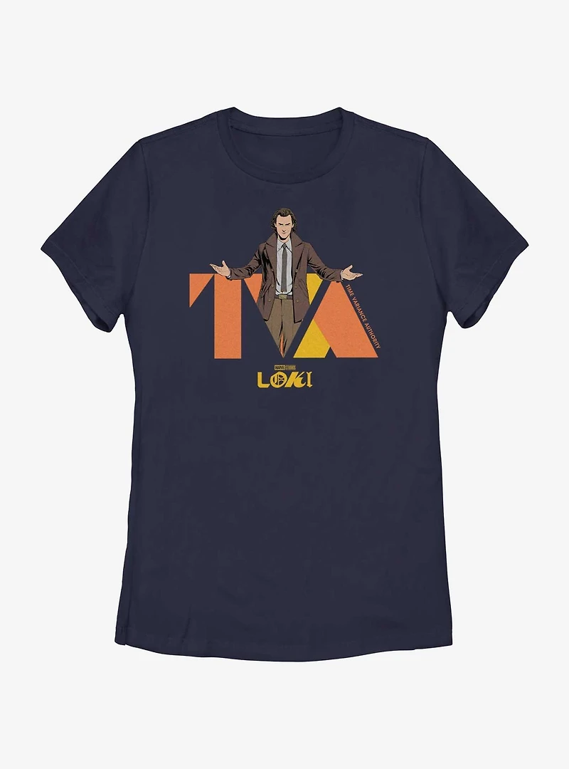 Marvel Loki TVA Hero Womens T-Shirt