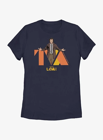 Marvel Loki TVA Hero Womens T-Shirt