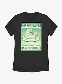Marvel Loki 1 Slice Per Week Poster Womens T-Shirt