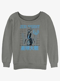 Star Wars: The Clone Wars Jedi Knight Girls Slouchy Sweatshirt