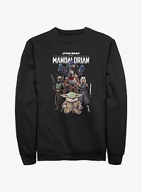 Star Wars The Mandalorian Grogu Protection Squad Sweashirt
