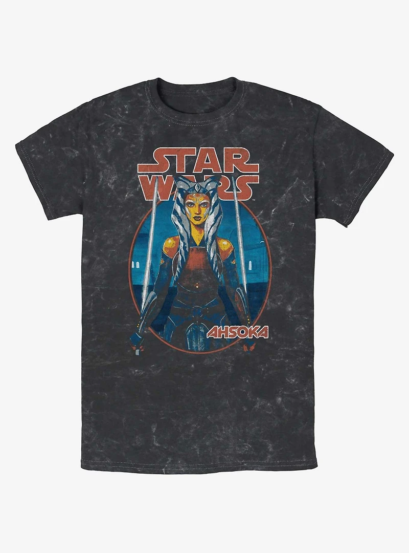 Star Wars Ahsoka Battle Ready Mineral Wash T-Shirt