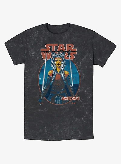 Star Wars Ahsoka Battle Ready Mineral Wash T-Shirt