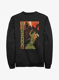 Star Wars Ahsoka Darth Vader Comic Style Battle Sweashirt