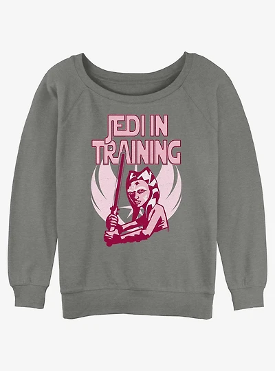 Star Wars The Clone Wars Jedi In Training Girls Slouchy Sweatshirt