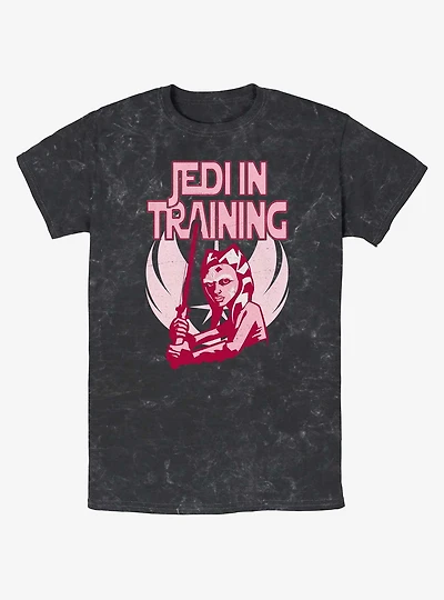Star Wars The Clone Wars Jedi In Training Mineral Wash T-Shirt